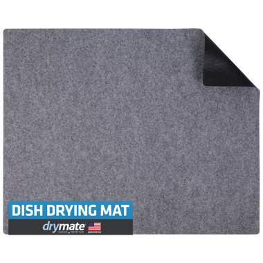 How often to online wash dish drying mat